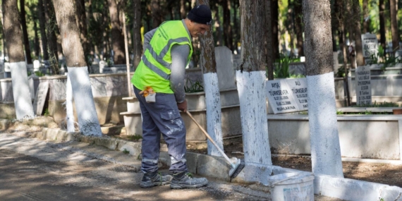 İZBB Mezarlık bakım